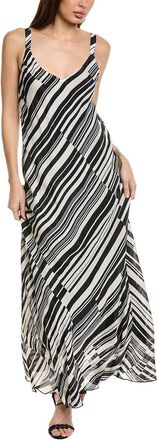 Johnny Was Normania Bias Silk-Blend Maxi Dress