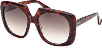 Max Mara MM0047 52F Womens Sunglasses Tortoiseshell Size 56