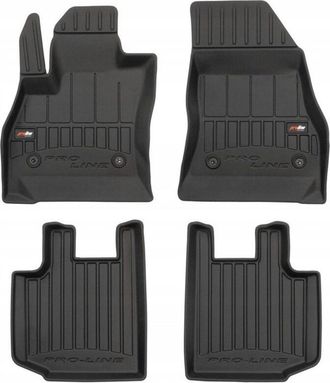 OEM Fiat 500l 2012-2020 Alfombras De Goma Y Felpudos 3d