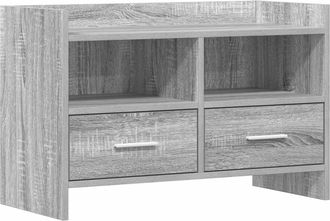 vidaXL Mueble De Tv 71,5 X 33 X 47 Cm Sonoma Gris Madera De Ingenier&iacute;a Vidaxl