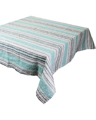 GARNIER-THIEBAUT Sombrilla Emeraude French Tablecloth