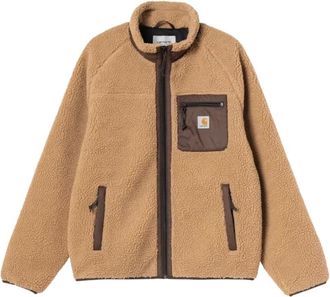 Carhartt Work in Progress Fleece Jassen - Heren - Fleece jassen - Bruin - XS - Fitness