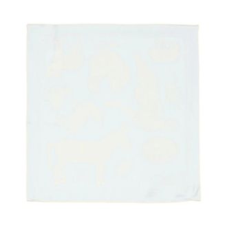 Jacquemus Silky Scarves, male, Blue, Size: ONE SIZE Square Silk Scarf