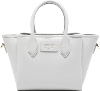 Emporio Armani Light Grey Odette Small Tote