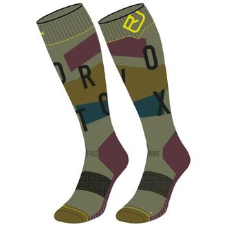Ortovox Freeride Long Socks Cozy Skisocken f&uuml;r Herren | bunt