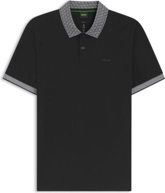 BOSS Paddy polo shirt in stretch-cotton piqu&eacute;