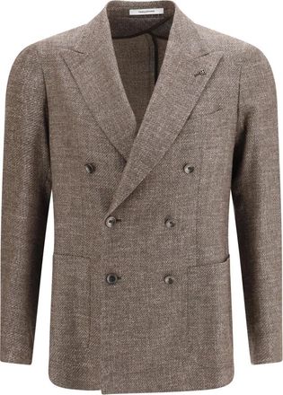 Tagliatore Giacca Doppiopetto - - Jackets - Uomo - Marrone - L