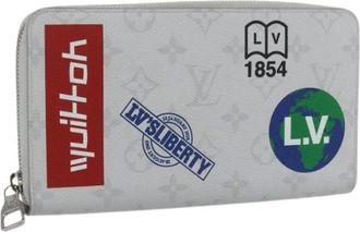 Louis Vuitton Pre-owned Wallets, female, White, Size: ONE SIZE Pre-owned Long Wallet