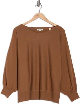 Max Studio Dolman Elbow Sleeve Sweater in Vicuna at Nordstrom Rack, Size 3X