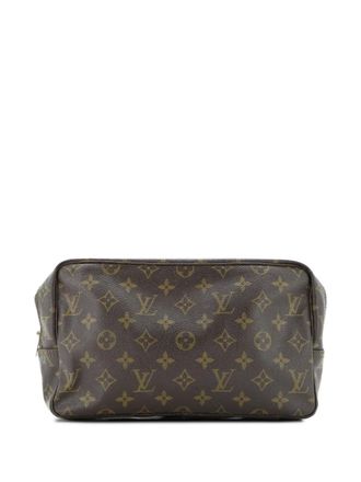Louis Vuitton Trousse Toiletry Monogram Canvas 28 pouch - Marrone