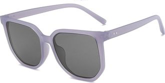 Generic Fashion Large Frame Mens Outdoor Commuting Sunglasses Womens Party Vacation Photo Shoot Sun Glasses(Grey)