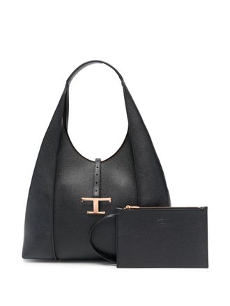 Tod's Mittelgro&szlig;e T Timeless Handtasche - Schwarz