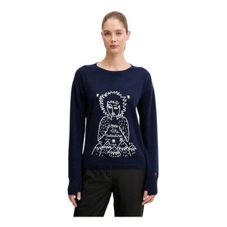 Rossignol JCC Signal Sweater - Dames - Truien - Blauw - Maat: M Wol