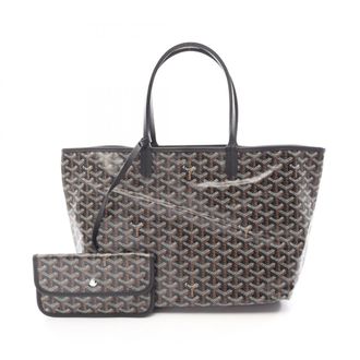 Goyard Black Brown White Coated Canvas Leather Handbag Tote Bag (Pre-Owned)