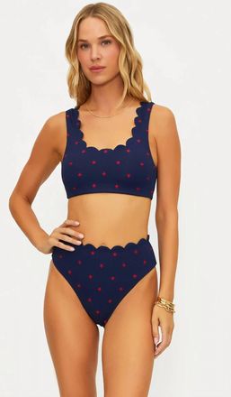 Beach Riot Nessa Bikini Bottom In Navy