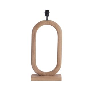 Light & Living L&aacute;mpara De Mesa - Paceco - Natural - Madera - - Light&living