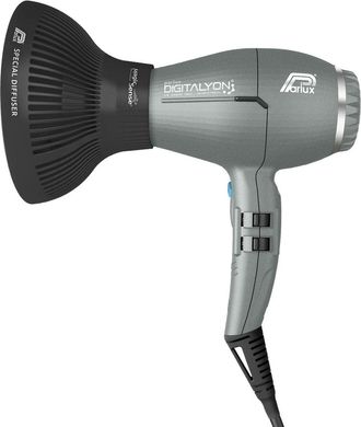 Parlux Confezione Parlux Digitalyon Con Magic Sense Diffuser, Asciugacapelli Professionale De Con Ioni Negativi, Molto Leggero E Potente, Made In Italy, Colo