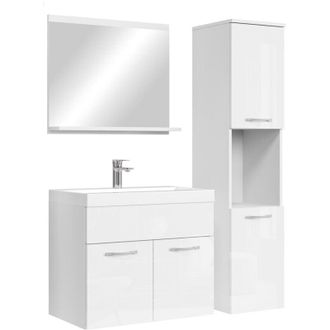 Badplaats Badplaats Conjunto de muebles de ba&ntilde;o Montreal 60 x 35 cm - Blan