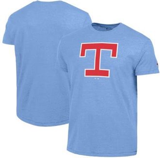 Champion Mens Champion Light Blue Texas Rangers Cooperstown Logo Tri-Blend T-Shirt at Nordstrom, Size Xx-Large