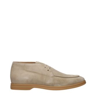 Eleventy Derby Herrens Wildleder Beige/Sand