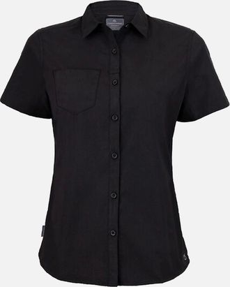 Craghoppers Womens Craghoppers Womens/Ladies Expert Kiwi Short-Sleeved Shirt - Black - Size: 12