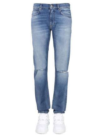 Versace Denim Mid Rise Jeans