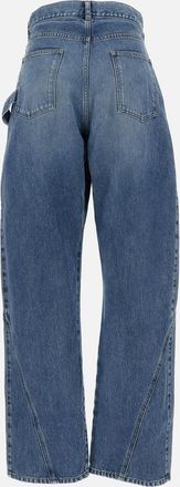 J.W.Anderson Jeans Con Cuciture Attorcigliate