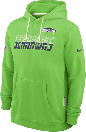 Nike Seattle Seahawks Sideline Standard Issue Nike Mens Dri-FIT NFL Pullover Hoodie in Green | 03AZ3HN78-SX8
