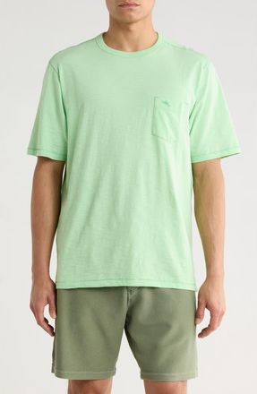 Tommy Bahama Bali Beach Crewneck T-Shirt in Green Ash at Nordstrom, Size Xxx-Large