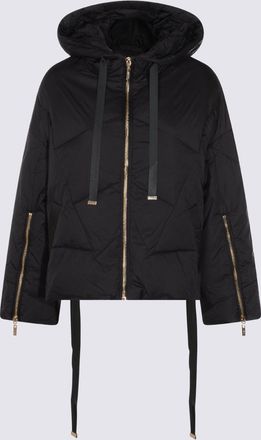 Twin-Set Coats Blacks And Greys-Donna