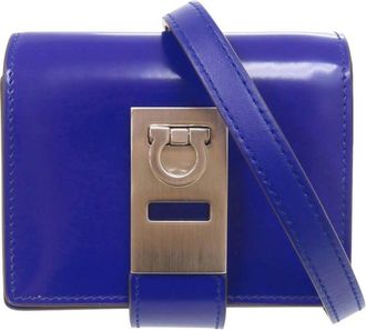 Ferragamo Pre-owned Ferragamo Leather Twin Gancio Lock Crossbody Ladies LFVJTDTD3TS7HT9Y