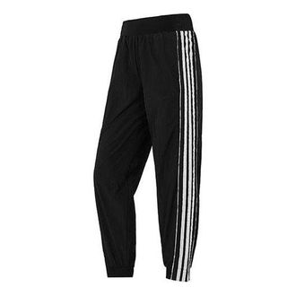 adidas (WMNS) adidas Str W Pt Mix Casual Sports Side Stripe Long Pants/Trousers Black H09726