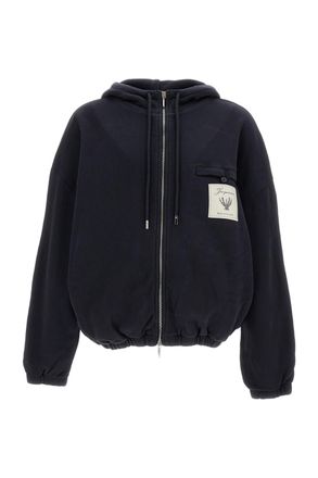 Jacquemus Blue The Hoodie Tournament Sweatshirt