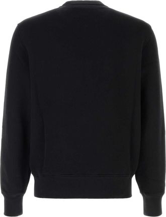 Autry Mens Black Cotton Sweatshirt Jerseyblack Exterior: Felpe Sweater