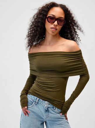 Twik Womens XL Marilyn collar T-shirt