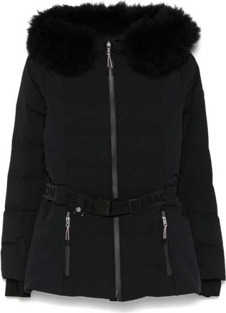 Yves Salomon Mujer, Chaquetas, Negro, Talla: M