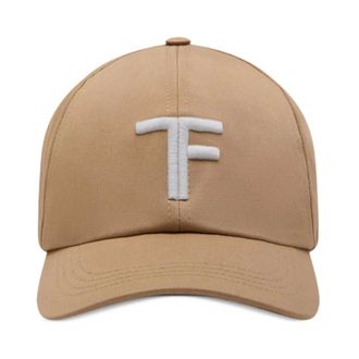 Tom Ford Hats & Caps, male, Beige, M, Brushed Cotton Cap