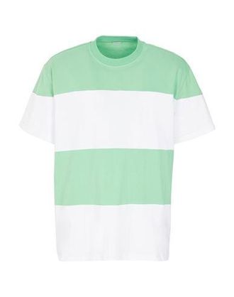 8 by YOOX ORGANIC COTTON STRIPED T-SHIRT