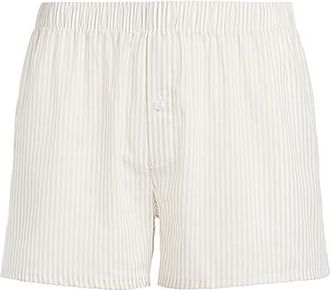 Hanro Fancy Woven Boxer Mens Underwear Sandy Lines : 2XL, Cotton