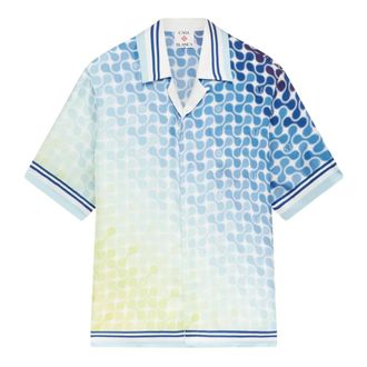 Casablanca Short Sleeve Shirts, male, Multicolor, Size: L Bowling Shirt
