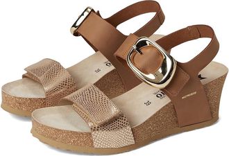 Mephisto Leandre Womens Sandals Light Sand : EU 42 (US Womens 12) B - Medium, Leather