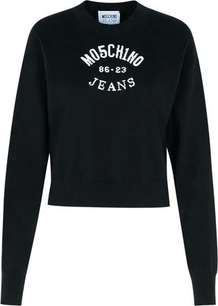 Moschino Felpa con logo - Nero