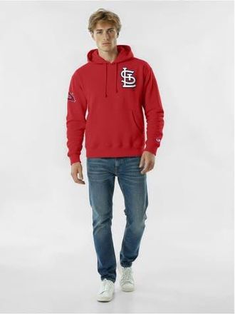 Champion Mens Champion Red St. Louis Cardinals Reverse Weave Chenille Hoodie at Nordstrom, Size Large