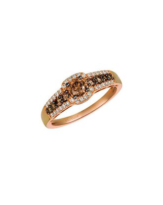 Le Vian Chocolate Solitaire 14K Rose Gold 0.67 ct. tw. Diamond Ring