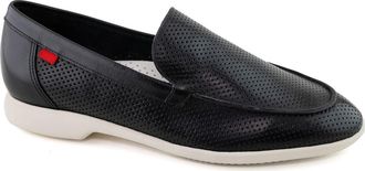 Marc Joseph New York Bayview Lane Perforated Loafer in Black Napa at Nordstrom Rack, Size 10.5