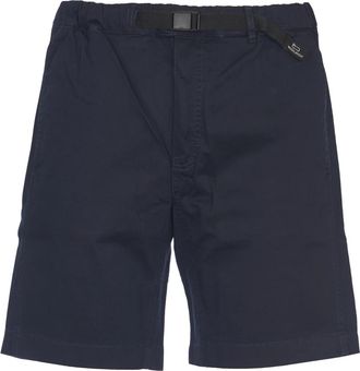 Woolrich Easy Shorts - Heren - Korte Broeken - Blauw - S - Katoen - Korte Broeken