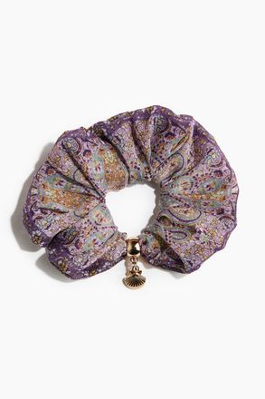 H&M Charm-detail scrunchie - Purple