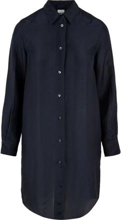 Aspesi Navy Jurk voor Dames - Dames - Shirt Kleedjes - Blauw - XS - Kleedjes