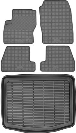 OEM Juego De Alfombrillas De Goma Para Coche Y Maletero Para Ford Focus Iii Hatchback (2011-2018)