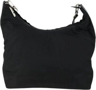 Gucci Pre-owned Leren Handtas - Dames - Vintage Tassen - Zwart - ONE Size - Leer - Vintage